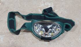 Hdl33a2 Energizer Green On Head Spot/flood Headlight Strap Led Aaa Battery Power