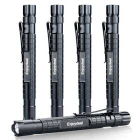 Sgaa419b Enjoydeal 5pcs Led Pen Light Flashlight Ultra Slim 1000lm Penlight Waterproof Pocket Fl