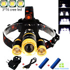 Eoto-td001 Eoto Light Headlamp Led Flashlight Zoom Waterproof Rechargeable 724190557983
