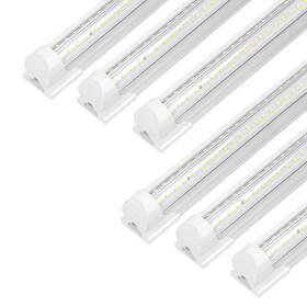Zm-6t42w Epestoec Led Shop Light 4ft 42w 6300lm 5000k Super Bright White V Shape Integrated T8