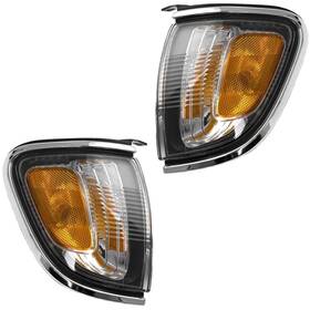 Ty683-b00cp Epic Lighting Amxoe Spec Replacement Halogen Signal Lights Chrome Trim Assemb