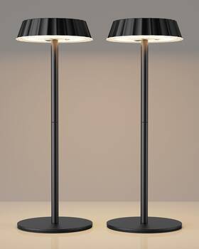 Td03s-b Eppiebasic Cordless Table Lamp Rechargeable 2 Pack Fast Charging - 5000