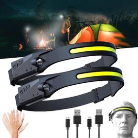 Esissenils 313047437488 Britebeam Headlamp - Odelfistrip Light Pro 230 Wide Beam Headlight Wi