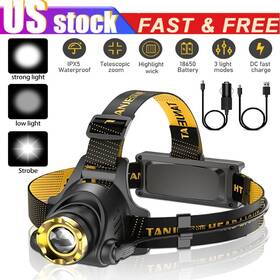 Bzc1x82bm0ddm Esukceso Led Headlamp Usb Rechargeable Headlight Head Torch Outdoor Waterproof Work Light