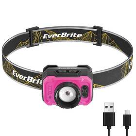 021073 Everbrite Rechargeable Zoomable Headlamp 600lumen 4mode 75 Adjustable Headlight