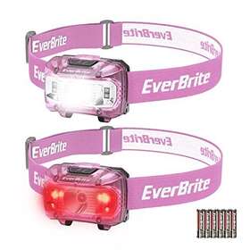 Everbrite 820909595342 Headlamp 2 Pack Kids With Red Light And Memory Function
