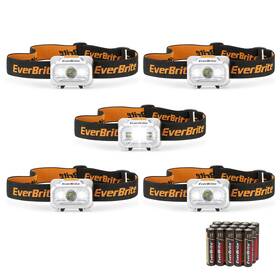 E007066 Everbrite Led Headlamp 4 Lighting Modes Pivoting Head With Adjustable Headb