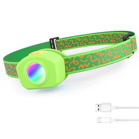 E021055 Everbrite Led Headlamp Rechargeable Kids With Rgb Mode And Adjustabl