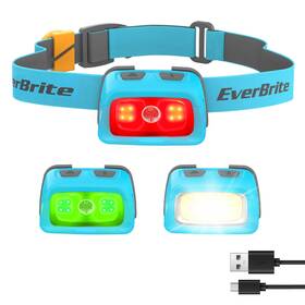E021064ae Everbrite Rechargeable Headlamp 350 Lumens With Red Light And Memory Function