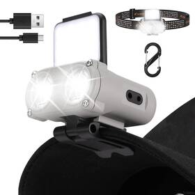 E021067ae Everbrite Hat Lights Clip On Headlamp Rechargeable With Motion Sensor 500 Lu