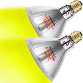 Ll25w Explux Commercial Lighting Ll25w/par38/yellow/0201 Super-intensity 250w Equivalent Led Par38 Outdoor Flood Yellow Light B