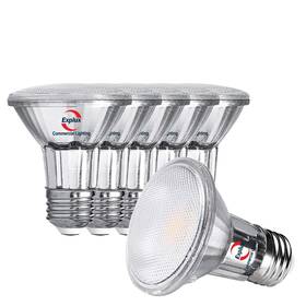 Ll6.5w Explux Commercial Lighting Ll6.5w/par20/830/0602 Commercial-grade Led Par20 Flood Light Bulbs 60w Equivalent 650 Lumen