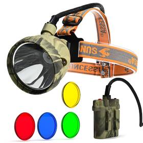 110000lux Eyes.sys Hl509 10w Led Coon Hunting Lights For Coyotes Hog Light Recharge