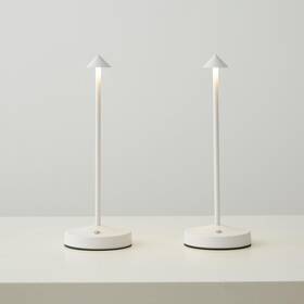 Jb0064-2w Eypid 2 Pack Cordless Lamps Battery Rechargeable Table Lamp Portable Level