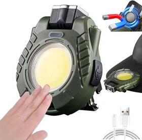 Yd-01 Ezolife Hat Clip Light Rechargeable Waterproof Lights On For Fishing Camping