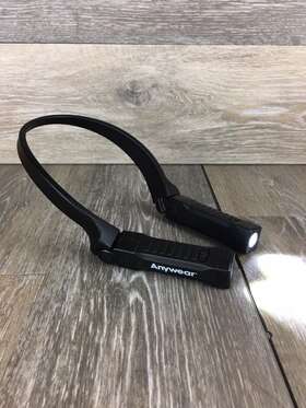 Ne10-sms Ezred Anywear Neck Light Black Led Flashlight Headlamp