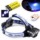 F535 Garberiel Led Rechargeable Headlamp Headlight Batt Charger