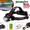 F613 Unbranded Led Headlamp Flashlight Head Torch White Red Light Sos