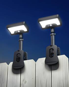 B0ghqmdr5q Fabstyl Clip On Solar Lights Outdoor 92led 500lm With Type-c Charging Motion