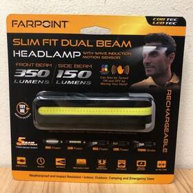 Farpoint 845181012530 Slim Fit Headlamps Dual Beam With Motion Sensor