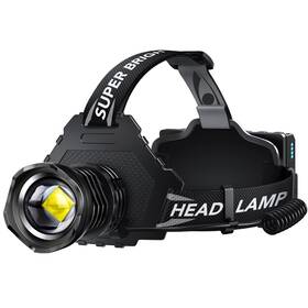Gr-sk96800-u1 Fartix Rechargeable Led Headlamp 990000 High Lumens 10 Modes Zoomable Head L