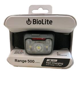 Ip67 Fast 850006103478 Biolite Range 500 Lumens Charging Waterproof Headlamp Free Ship