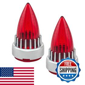 B0d78wd8n1 Fatecim 2 Bullet Turn Signal Light Supersonic Replacement Red Lenses Covers For