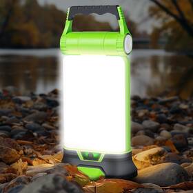 Als-2006-us Favourlite Camping Lantern - 1500lm 2cob Rechargeable 180 Rotatable... Fast Ship