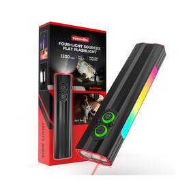 Als-7602-us Favourlite Flat Rechargeable Flashlight 1200 Lumens Magnetic Pocke... Fast Ship