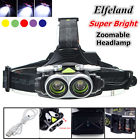 Fdj789246 Elfeland Led Rechargeable Usb Headlight Headlamp Head Torch