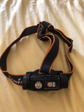 Hm60r Fenix 1300 Lumen Rechargeable Headlamp With Red Light