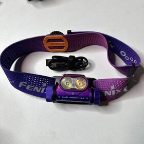 Hm65r-t-v2 Fenix Hm65r-t V2.0 1600 Lumen Rechargeable Trail Running Headlamp Nebula
