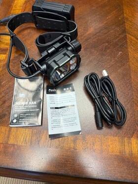 Hp35rsar Fenix Hp35r Sar 4000 Lumen Rechargeable Headlamp With Flame Retardant Headband