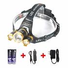 Fi9flia3w5 General Led Headlamp Flashlight Ac Rechargeable Hands Free Head Band