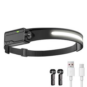 Jd-h300 Fieldspark Led Headlamp Rechargeable Waterproof Motion Sensor Hardhat With Cli