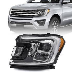 F-ftept-18dd-d-lh Fione Halogen Headlight Assembly For Ford Expedition 2018-2021 Headlamp Front