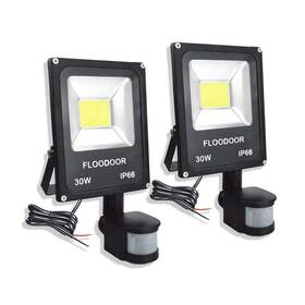 Flood30w-msl-odr Floodoor 30w Led Motion Sensor Light Outdoor Waterproof Flood 12-24v Ac/dc Super