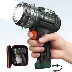 Asp1400l Forto Compact Rechargeable Spotlight With Adjustable Focus Handheld Spotligh