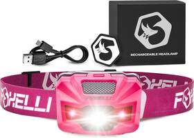 Mx200p Foxelli Child Rechargeable Led Headlamp Ultralight Waterproof And Usb