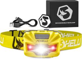 Mx200y Foxelli Child Rechargeable Led Headlamp Ultralight Waterproof And Usb