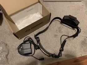 410-t09 Foxfury Command Tilt Led Headlamp / Helmet Light Rechargeable