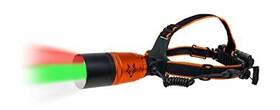 Foxpro 831621008294 Foxlamp Headlamp For Hunting 3 Led Color Selections Red White And Green