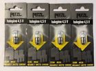 Fr0025nli Fr0025bli 4v 5v Petzl Lot Of Halogen Bulb For