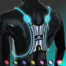 Freemove 830084760012 Spider Reflective Lighted Running Vest - Optic Fiber Technology Bright 360