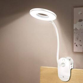 Yg-t102 Frog Department Store Clip On Reading Lamp Battery Powered With 3 Brightness Levels Usb Rechargea