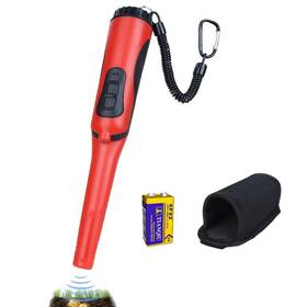 Rzx520red Fuwapon 5m Waterproof Metal Detector With Adjustable Led Light 3 Detection Modes So