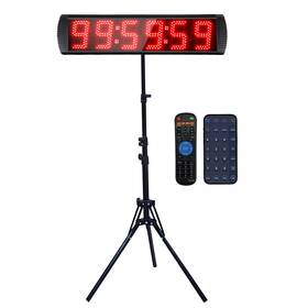 Gan Xin 970514385044 Portable 5ftft High 6 Digits Led Race Clock With Tripod For Running Events Cou
