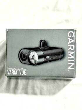 010-02911-00 Garmin Varia Vue Front Facing Cycling Headlight With 4k Camera