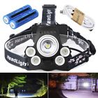 Gbr2408 Garberiel Rechargeable Headlamp Usb Headlight Head Lamp Battery