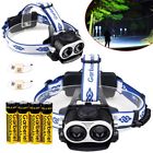 Gbrf522 Garberiel Led Power Headlamp Head Light Focus Torch Battery Us